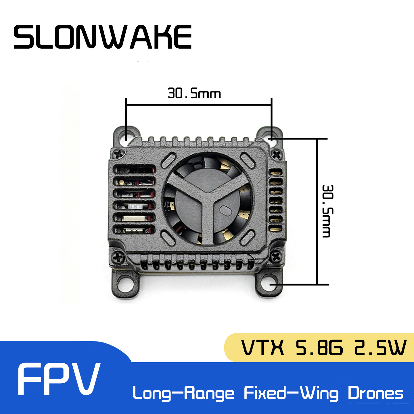 Drone Racing Frame - SLONWAKE 5.8G 48CH FPV Transmitter PitMode