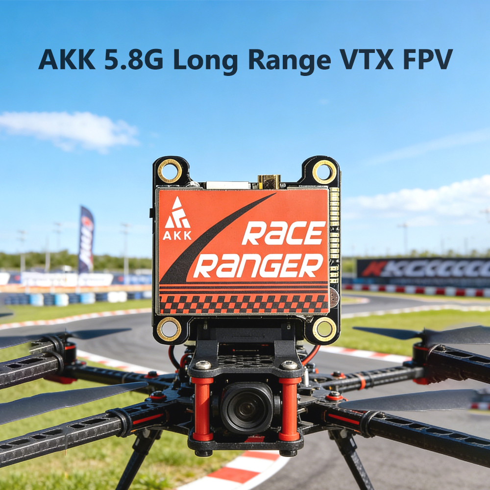 AKK 5.8G Long Range VTX FPV Tr - Drone Racing Transmitter 评论和价格