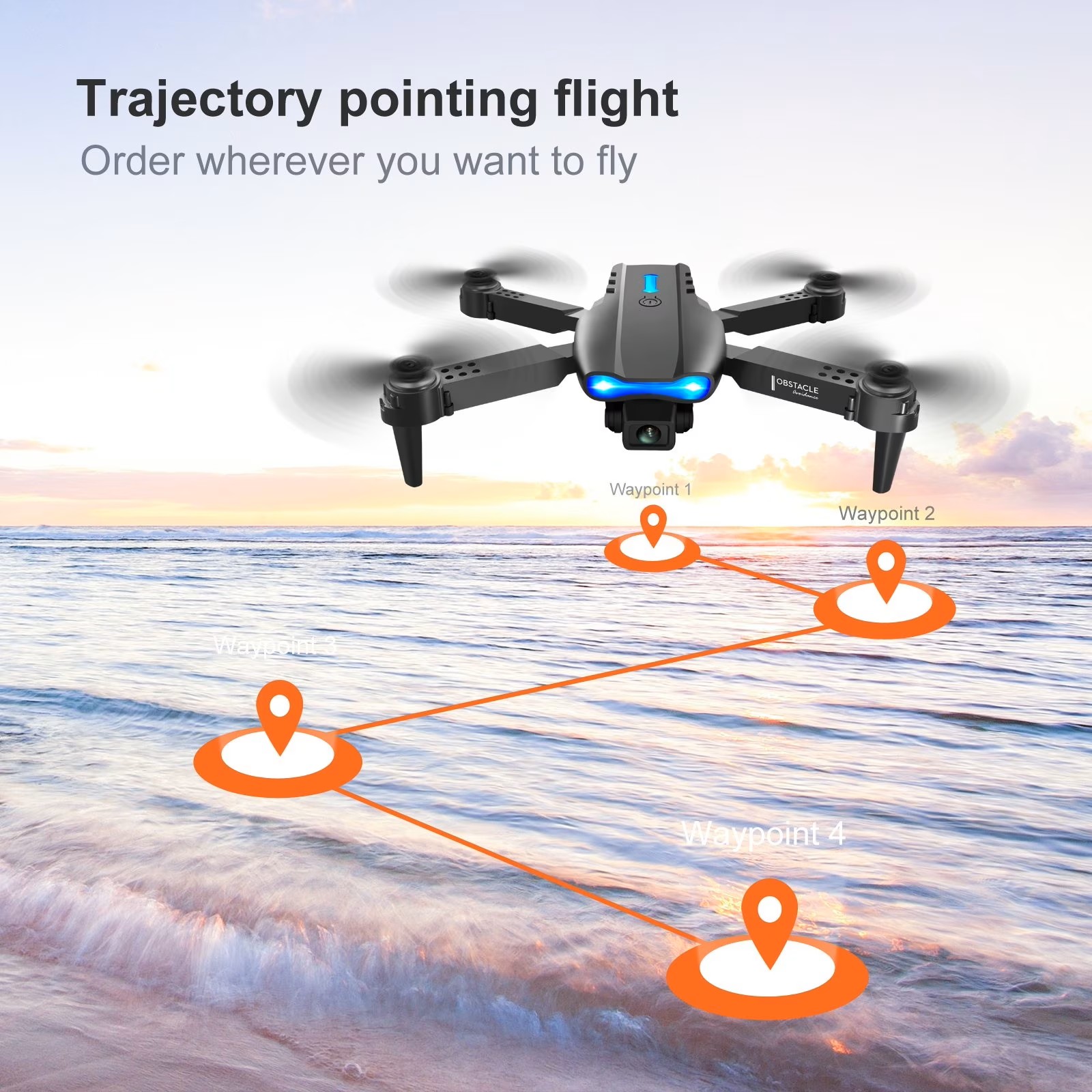 The 2026 upgraded E88 PRO MAX  - Drone Racing Camera 评论和价格