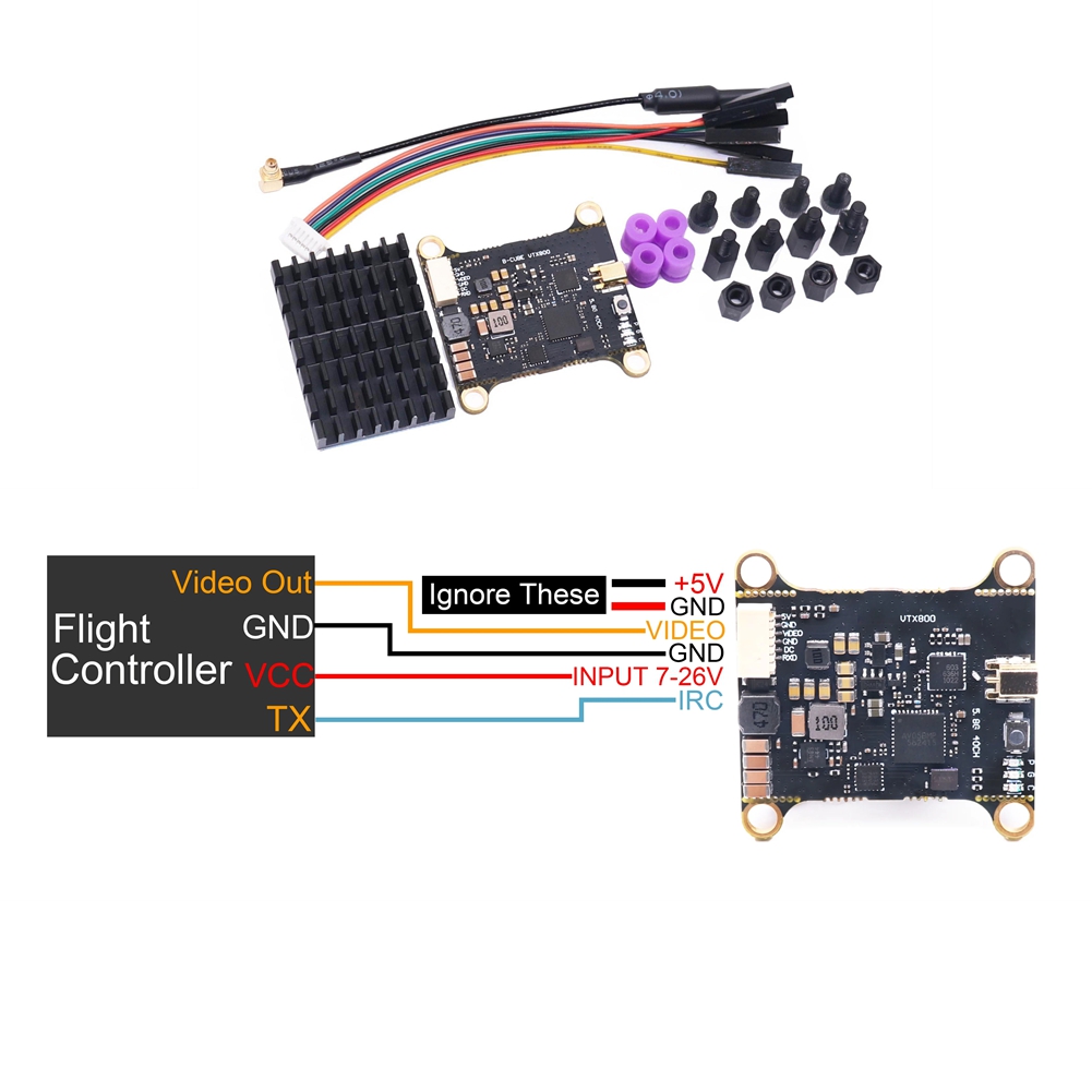A25P B-CUBE 5.8G Video Transmi - Drone Racing Transmitter 评论和价格