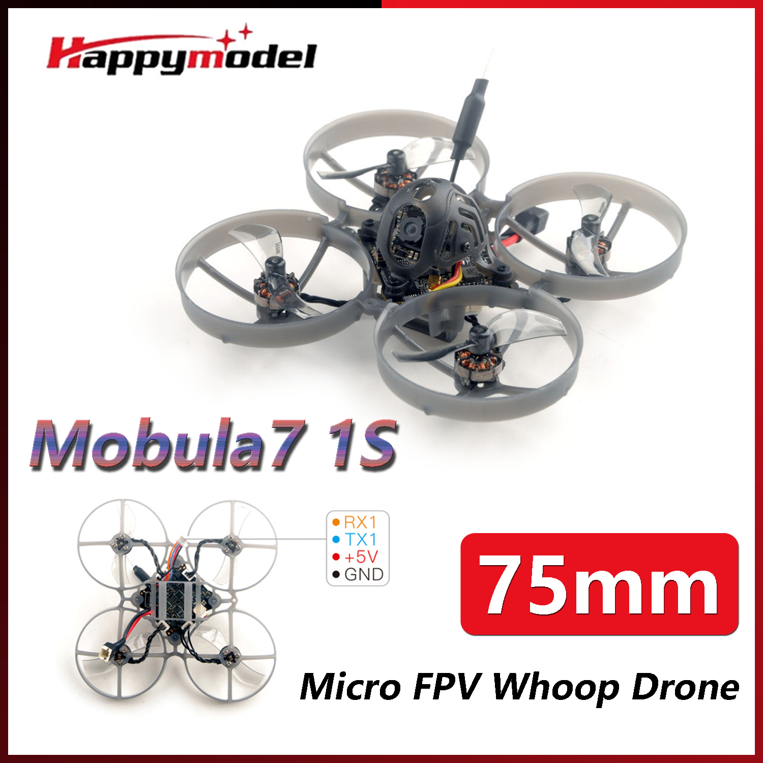 Happymodel Mobula7 1S 75mm Tin - Drone Racing Charger 评论和价格