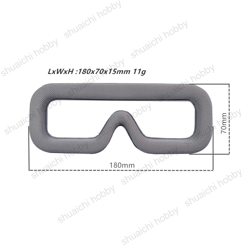 FPV Goggles Eye Mask Faceplate - Drone Racing Gate 评论和价格