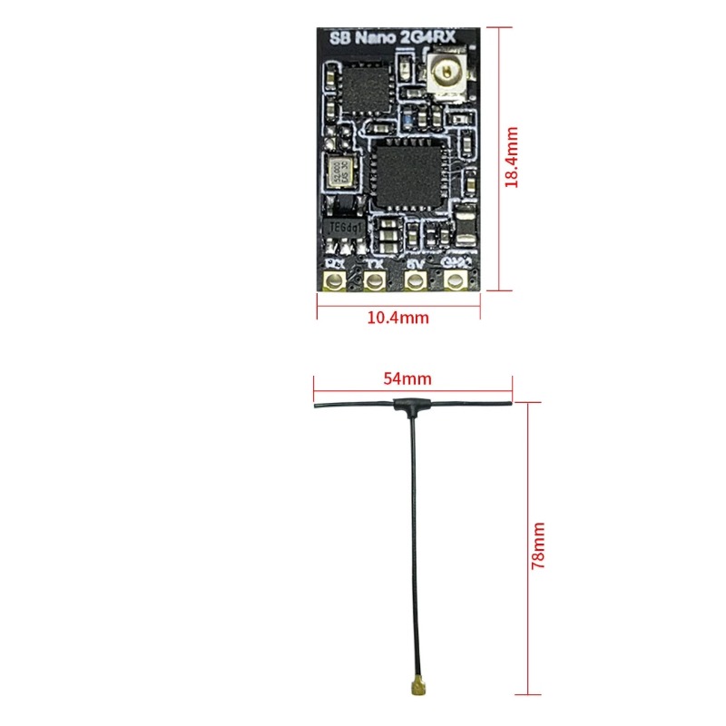 SpeedyBee Nano 2.4G ExpressLRS - Drone Racing Receiver 评论和价格