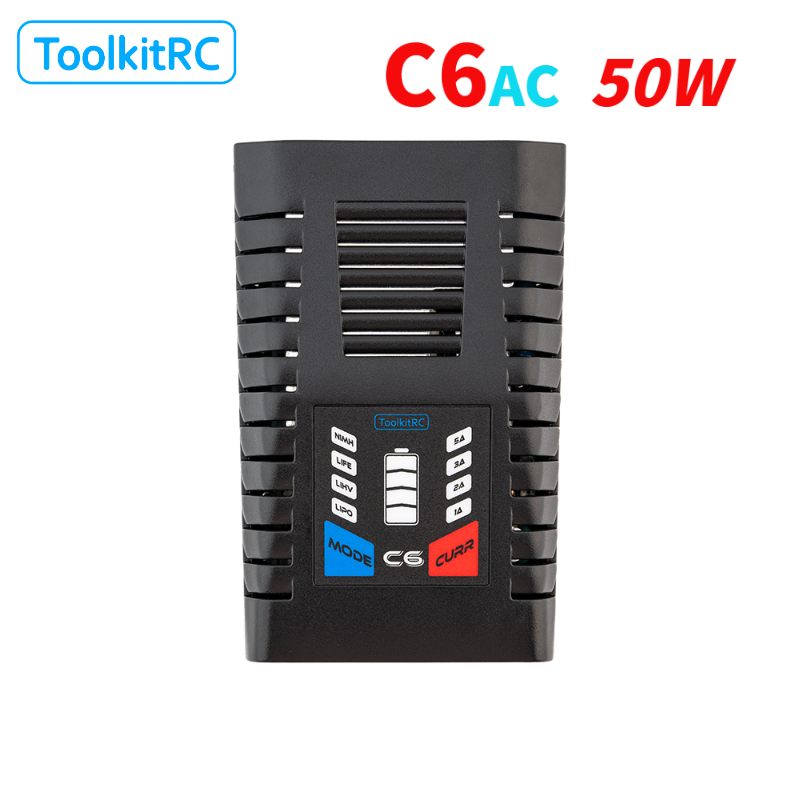 Genuine ToolkitRC C6 50W 5A In - Drone Racing Charger 评论和价格