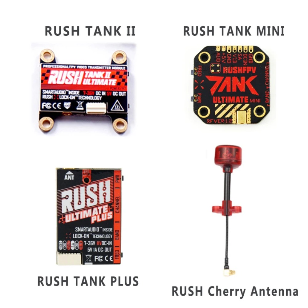RUSH TANK Ultimate II/Mini/ PL - Drone Racing Frame 评论和价格